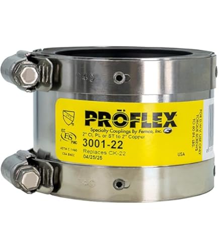 Amazon.com: Fernco 3000-22 P3000-22 Proflex Shielded Specialty